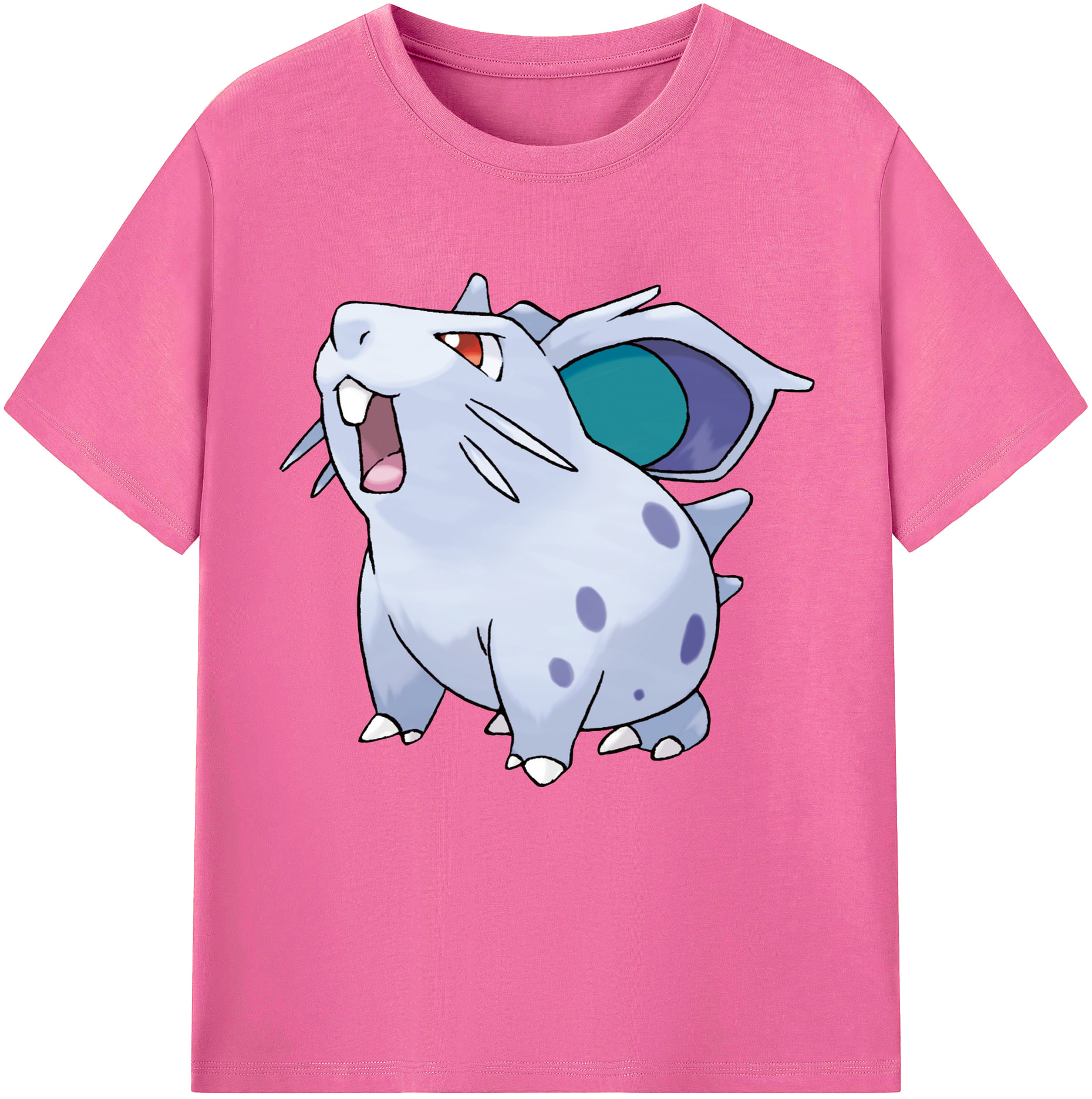 （画像用） ポケットモンスター Pokémon レディースカジュアルプリントTシャツ（綿100％）